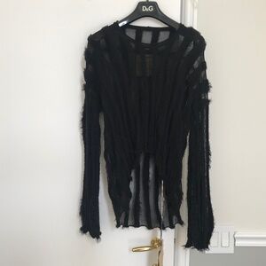 Uma Wang stripe sweater size S NWT